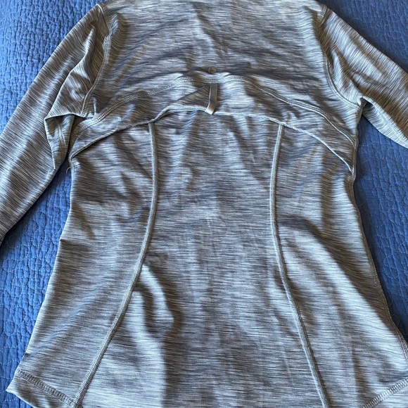 90Degrees By Reflex Gray Zip Up Size S - Picture 2 of 3